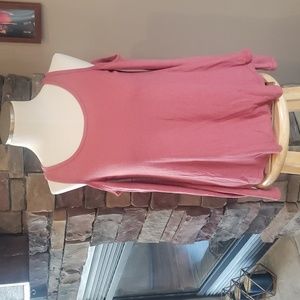 NWOT Aeropostale size small, long sleeve with shoulder cutout shoulder